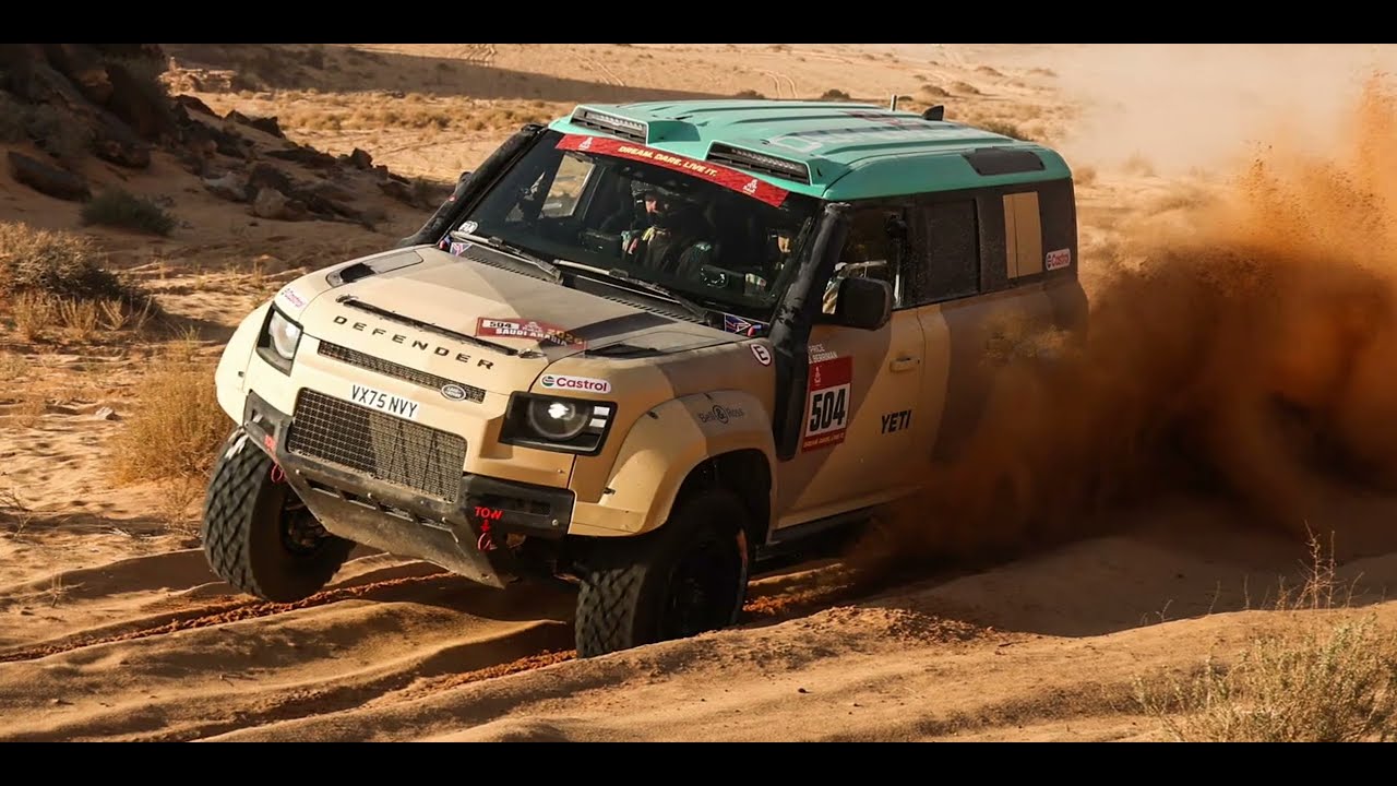 Land Rover D7X-R Dakar Defender: Street-Legal Concept 
