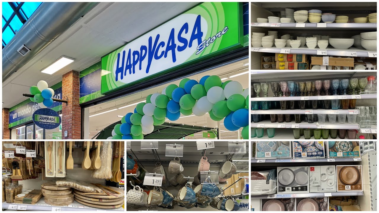 اجمل محل ادوات منزلية في ايطاليا هابي كاسا(Happy casa)
