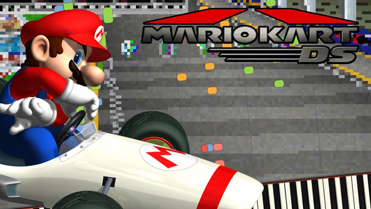 Figure 8 Circuit/Mario Circuit - Mario Kart DS (Synthesia)