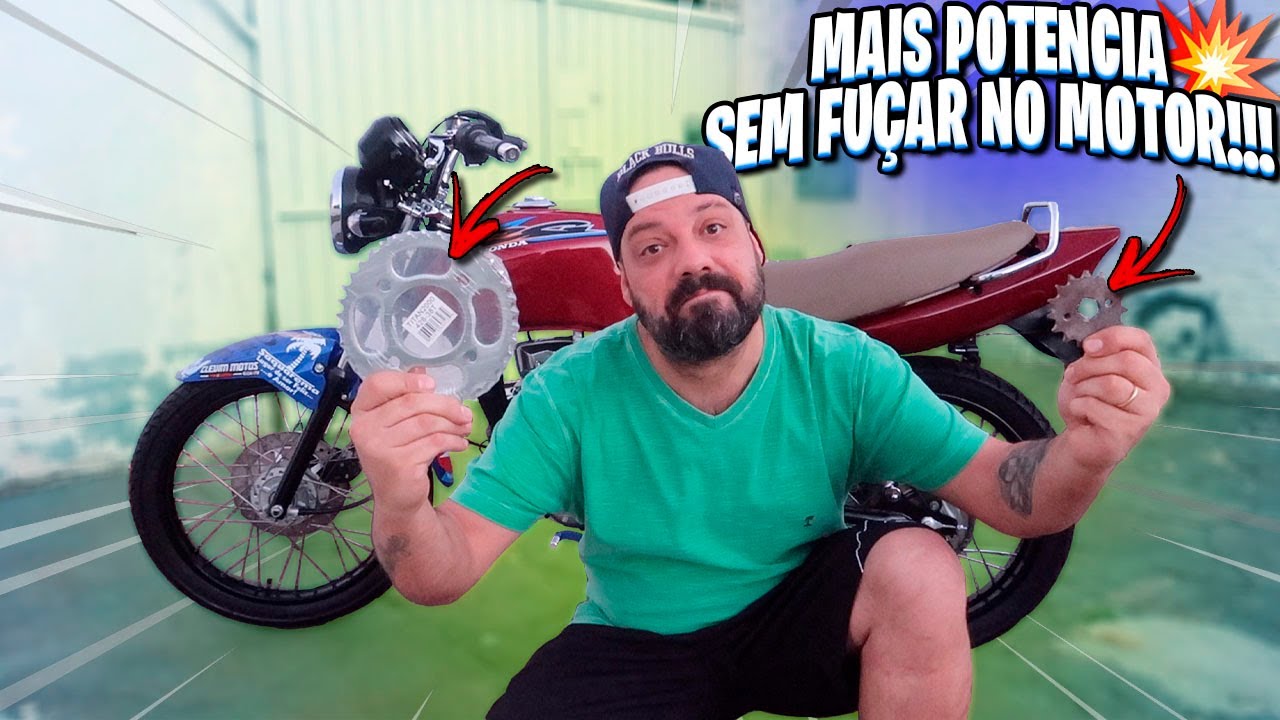 COMO SABER QUAL A MELHOR RELAÇÃO PARA SUA MOTO [ Maycon Aragão ]