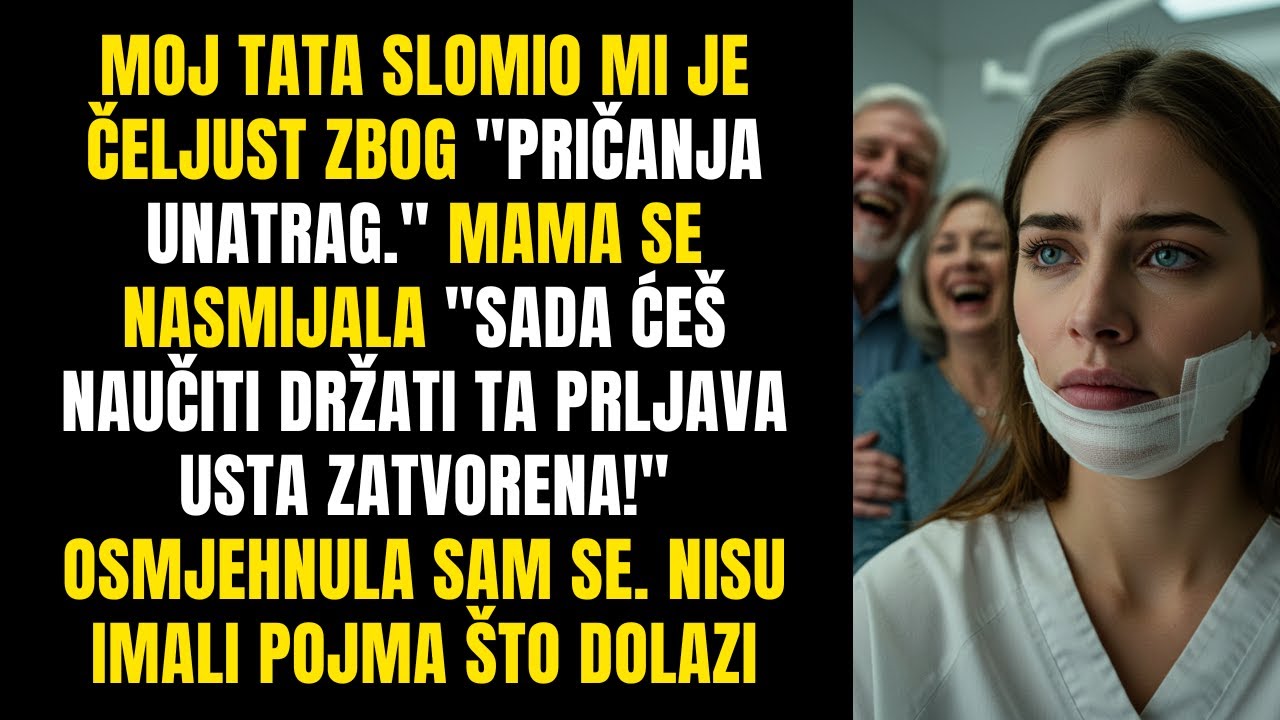 Tata mi slomio čeljust zbog "pričanja unatrag" - mama se smijala, ali nisu znali što dolazi