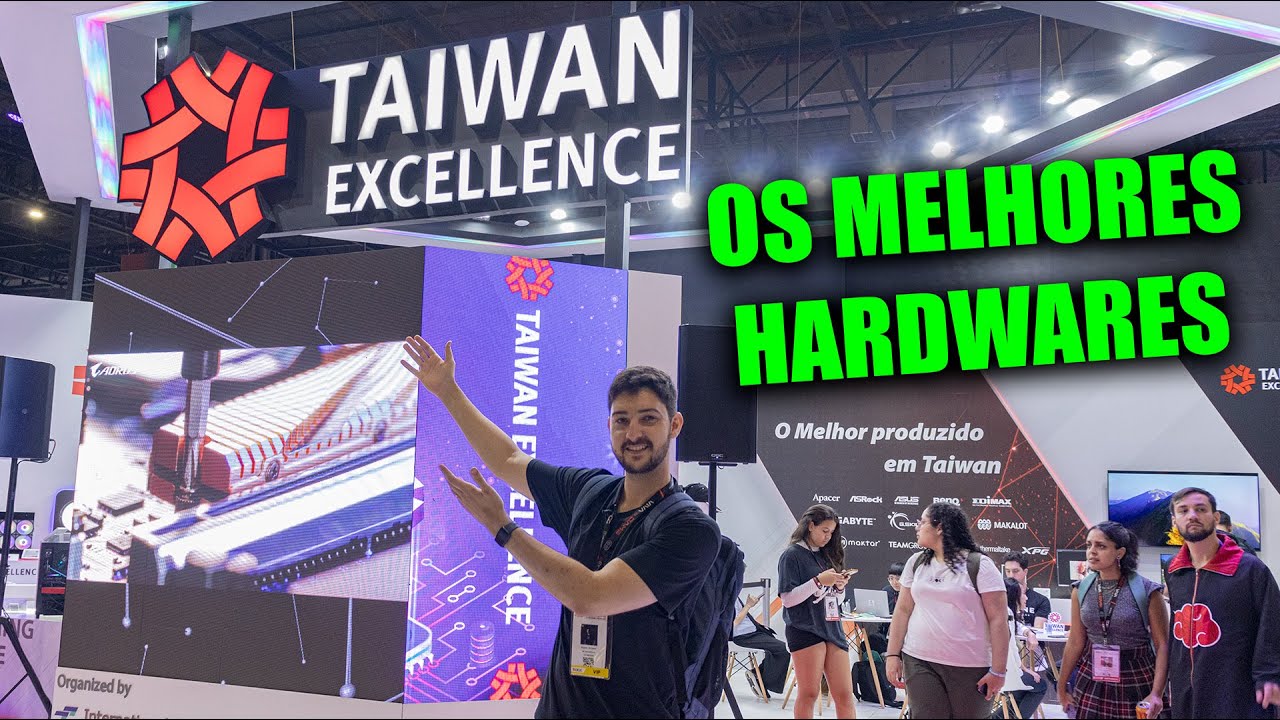 O MELHOR STAND DE HARDWARE DA BGS 2023! TAIWAN EXCELLENCE