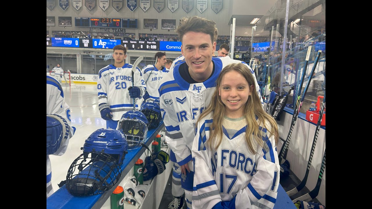 US Air Force Academy Hockey National Anthem