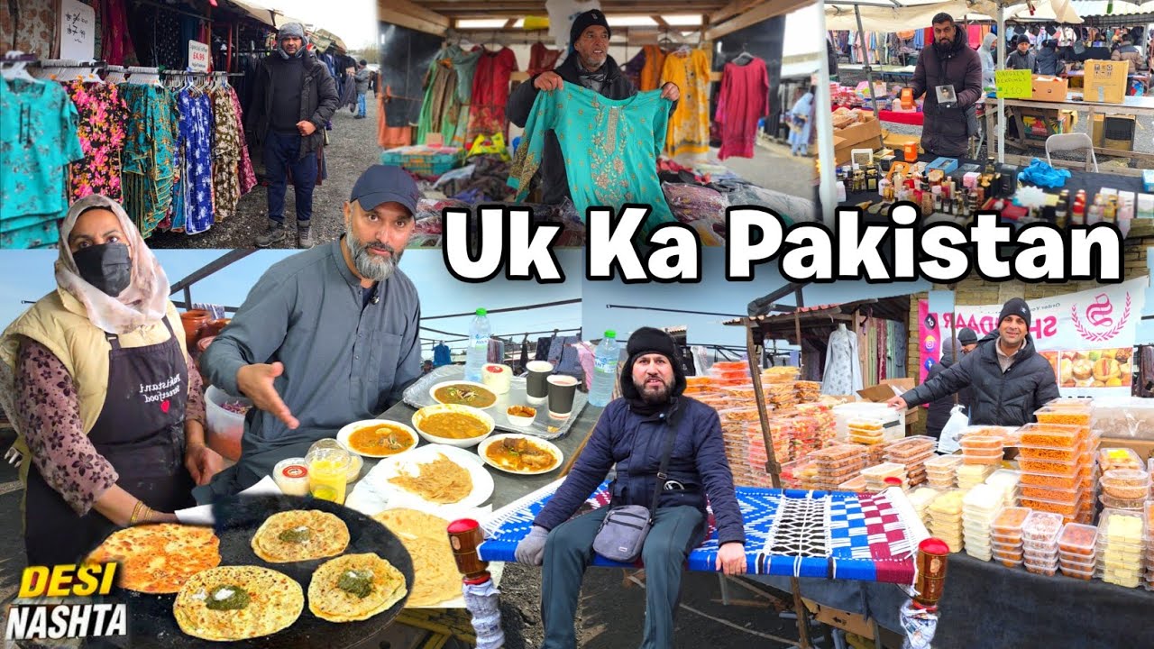 I Found Pakistan in the UK 😱 | UK&rsquo;s Cheapest Market & Desi Street Food