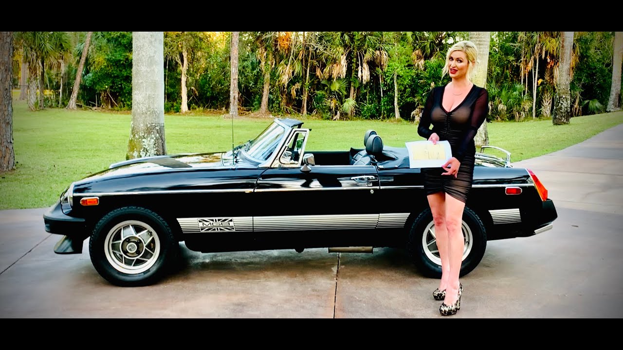 6,969 Mile 1979 MGB Convertible Limited Edition & Only One Owner!