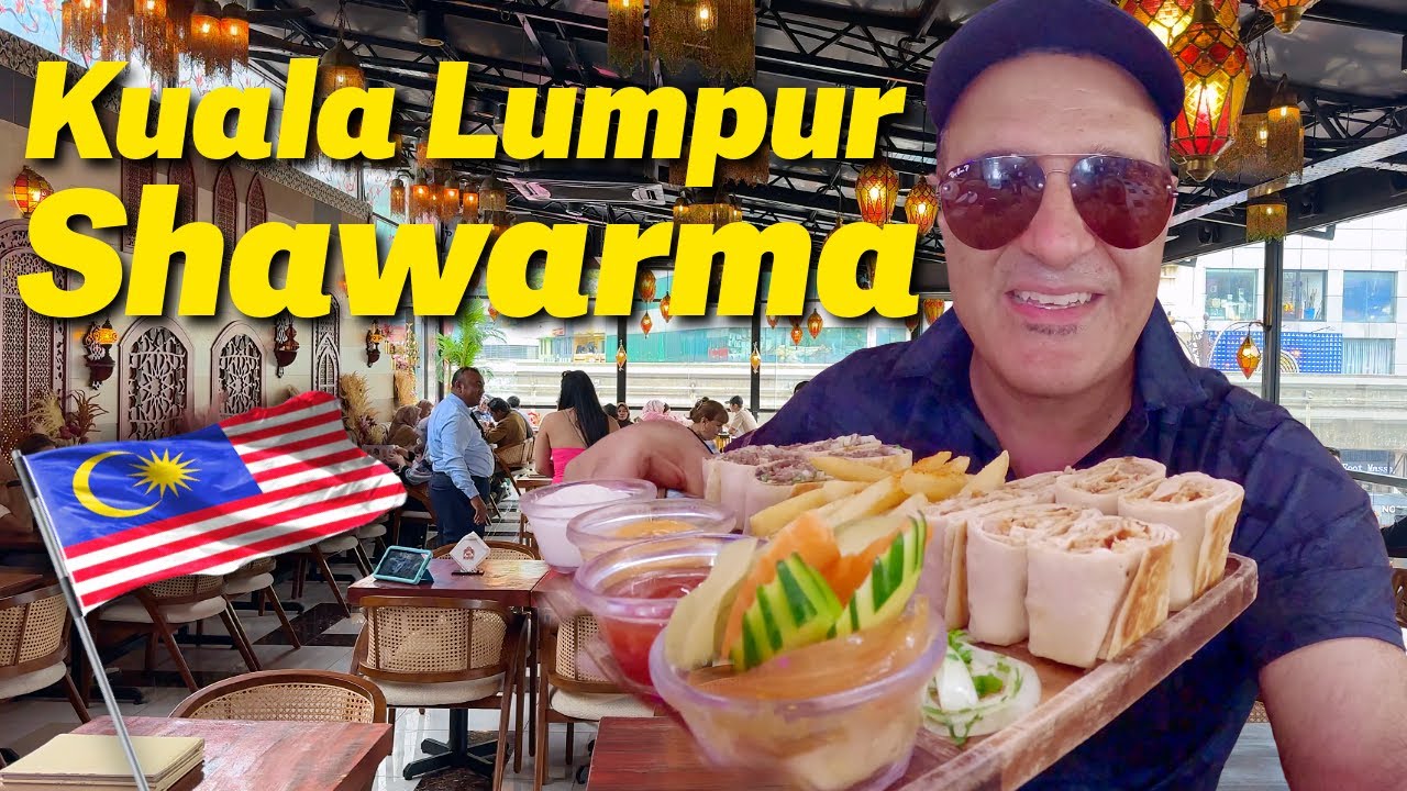 Najlepsza Shawarma z Kuala Lumpur? Moje wrażenia kulinarne przy bramie Halab w Malezji!