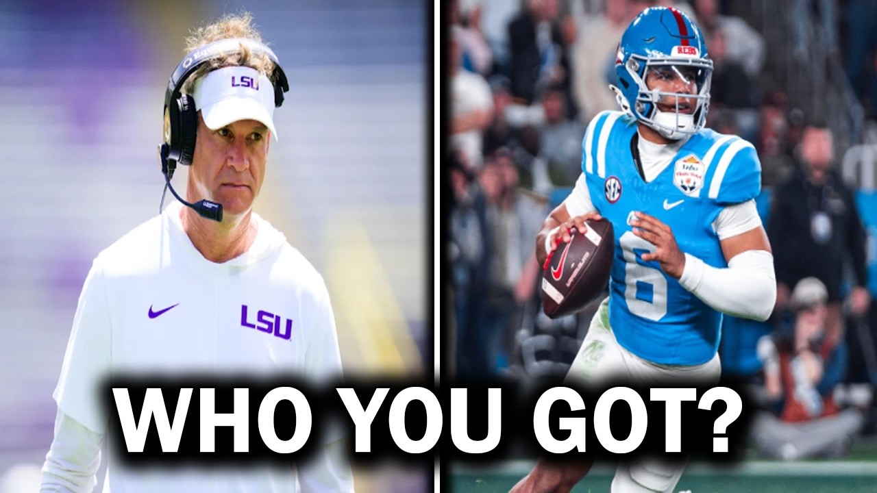 Прогноз от MattBeGreat на матч LSU против Ole Miss!