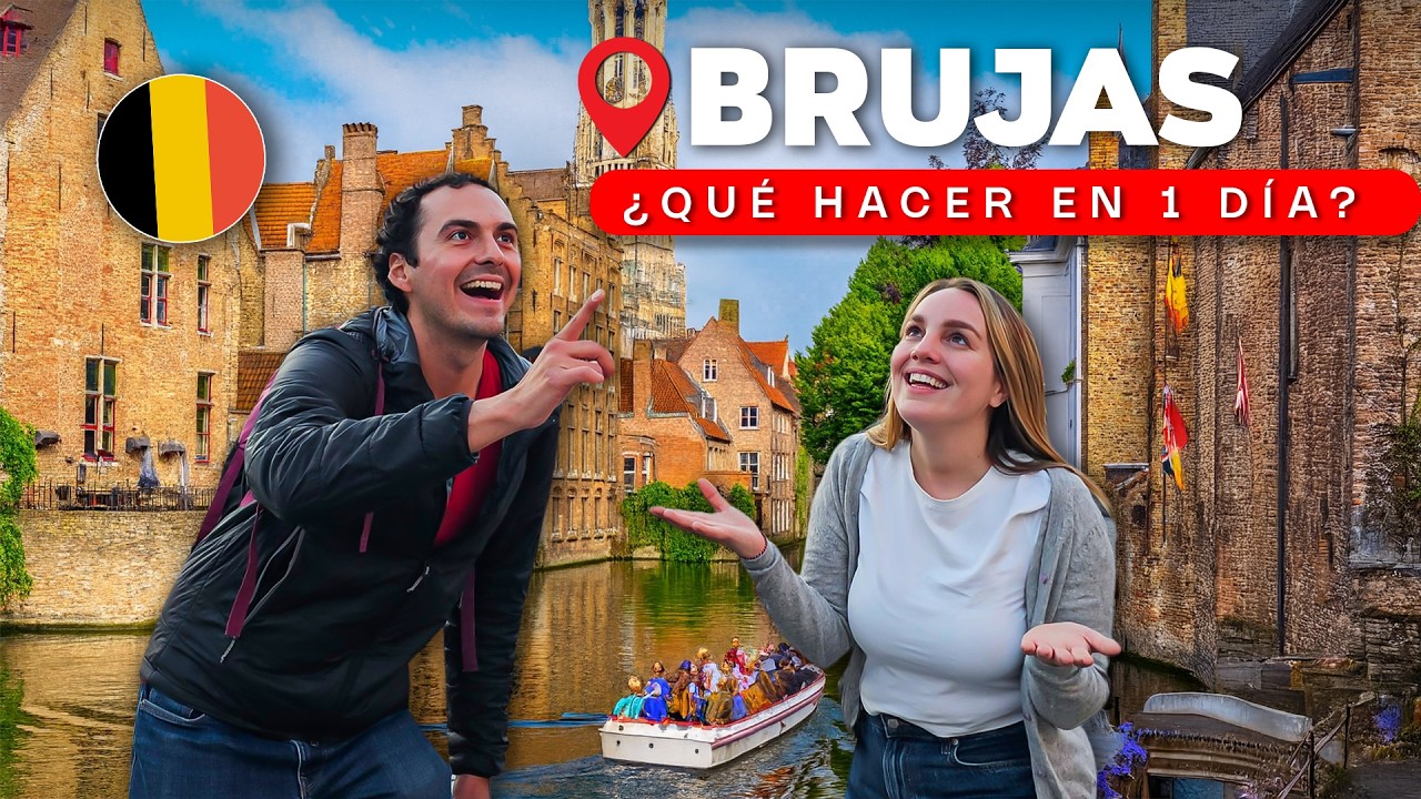 BRUJAS en 1 DÍA 🍫 La ciudad MÁS bonita de Europa (Guía real con precios) | Bélgica