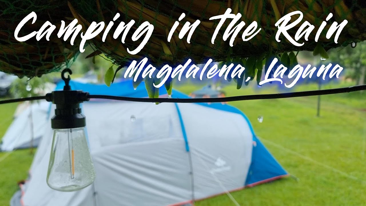 Camping in the Rain | Magdalena Laguna