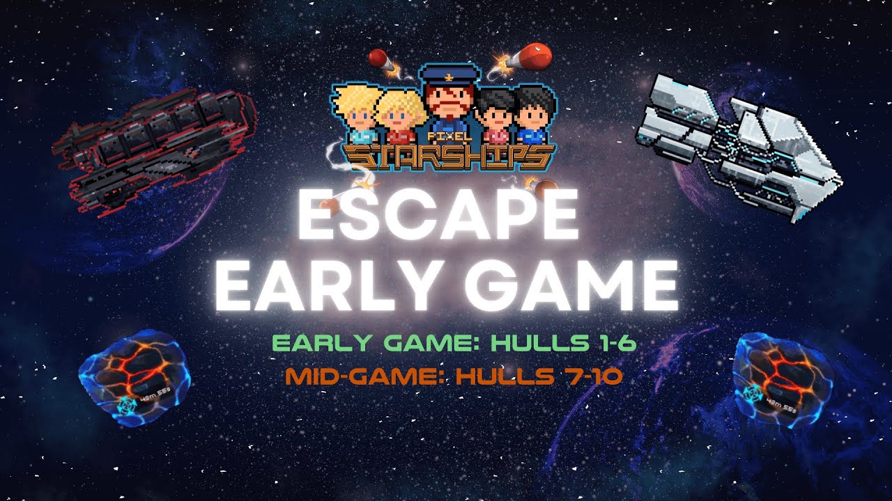 Tips and Tricks - The BEST Pixel Starships Beginner Guide - how to escape the Early Game quickly PSS