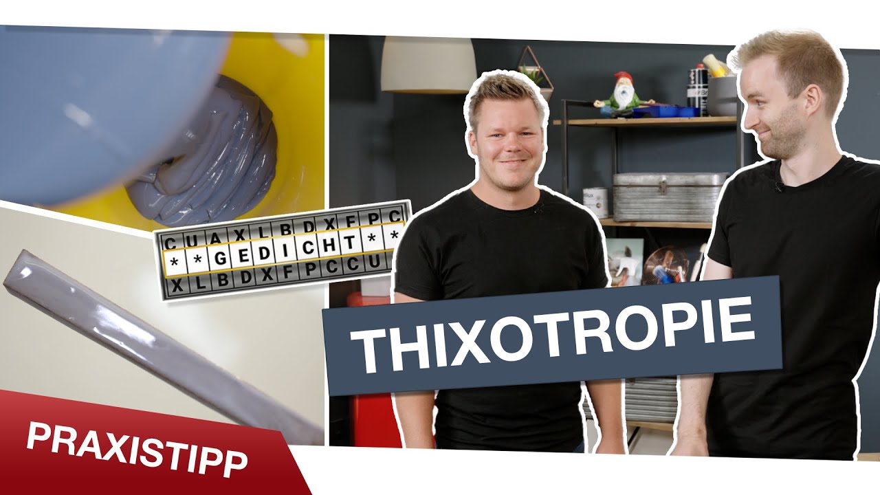 Die Bedeutung der Thixotropie - einfach erkl&auml;rt!