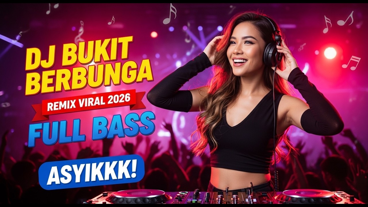 DJ Bukit Berbunga 🌸 Remix Merdu Paling Bikin Nagih🔥