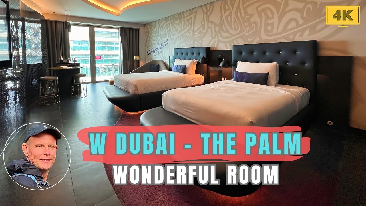 W Dubai - The Palm - Wonderful Room - FULL Room Tour - [4K]
