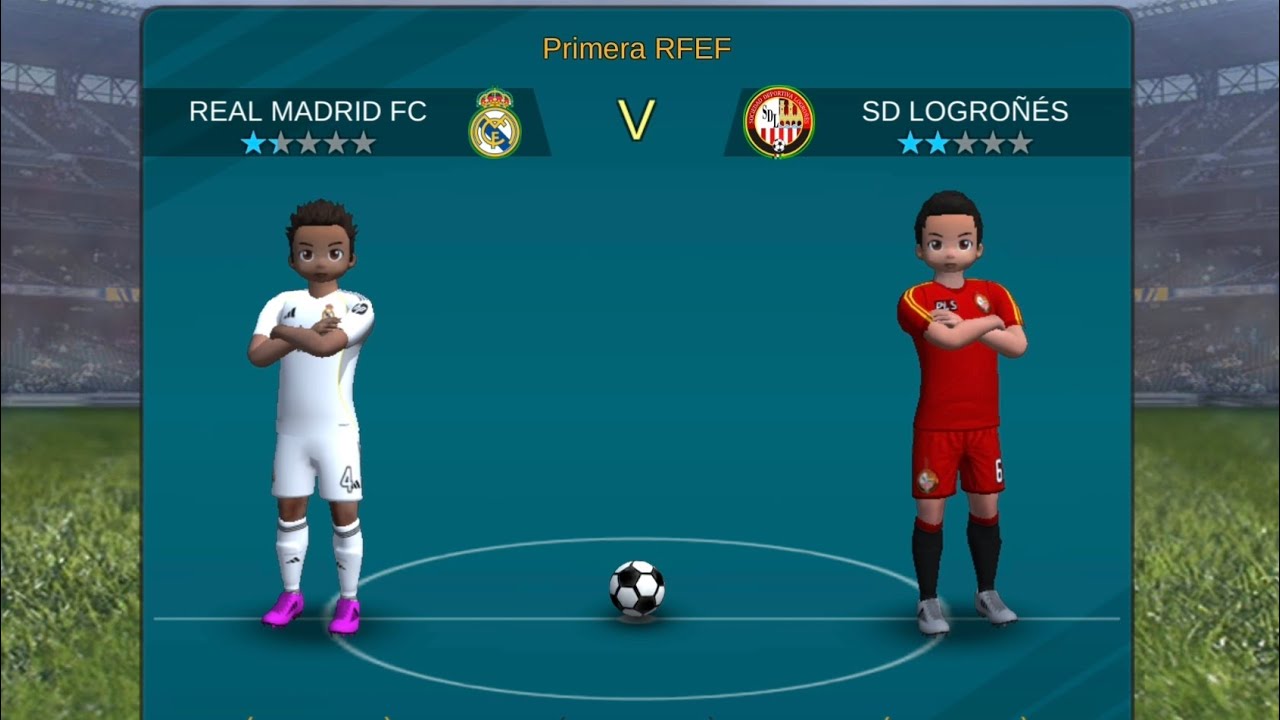 Real Madrid FC vs SD Logrones | Career Mode - Pro League Soccer (PLS) 