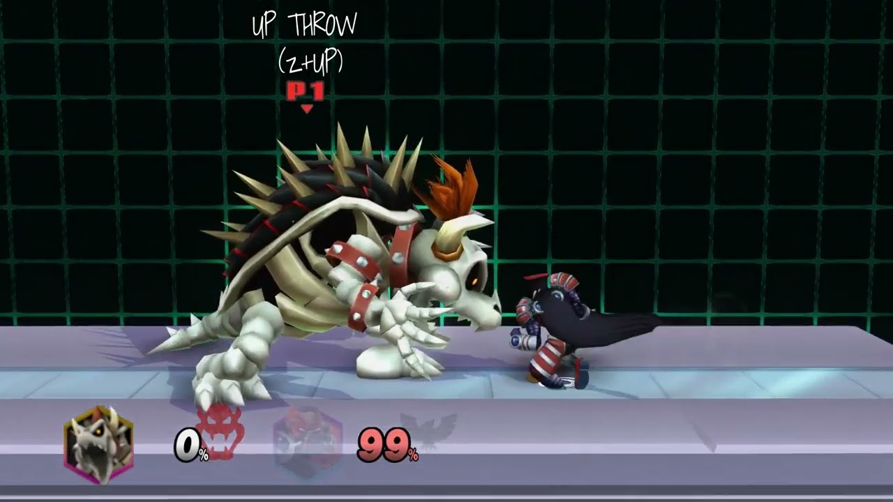PROJECT M EX REMIX 0.95 B GIGA DRY BOWSER MOVESET SHOWCASE