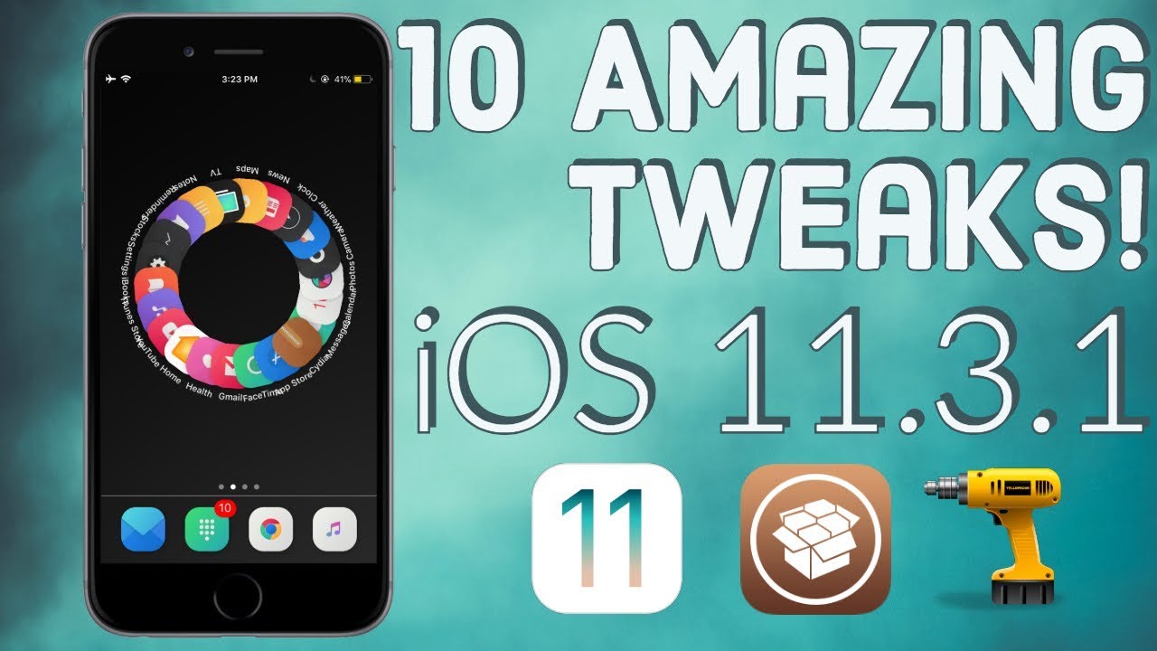 Top 10 AMAZING Cydia Tweaks For iOS 11.3.1 & iOS 11.4 - New Electra Jailbreak