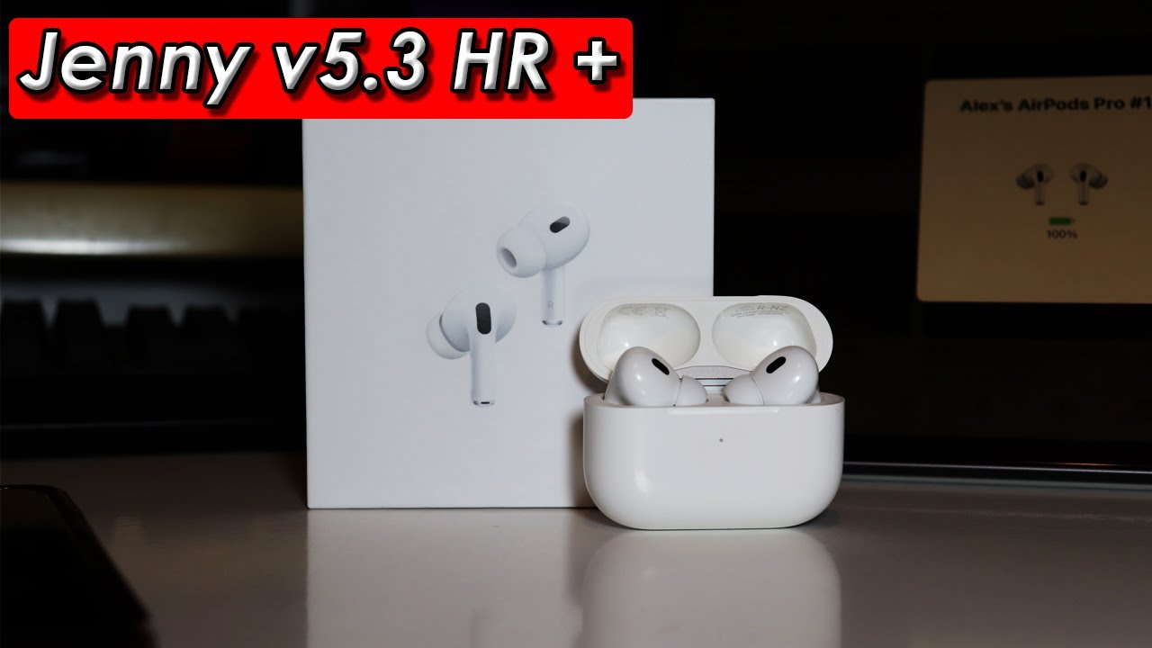 AirPods Pro 2 Clones - Jenny v5.3 HR + with Airoha 1562AE Chip Review!