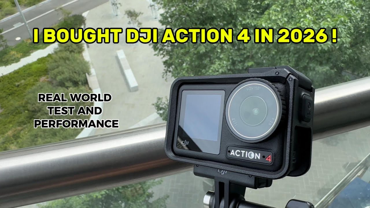 DJI ACTION 4 IN 2026 (REAL WORLD PERFORMANCE) I A SUNNY DAY AT THE BEACH.
