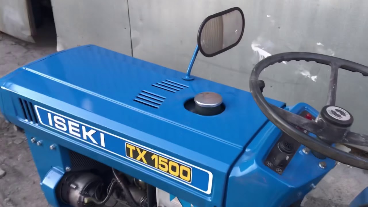 ISEKI TX1500 4WD Проверка работоспособности, обзор и описание