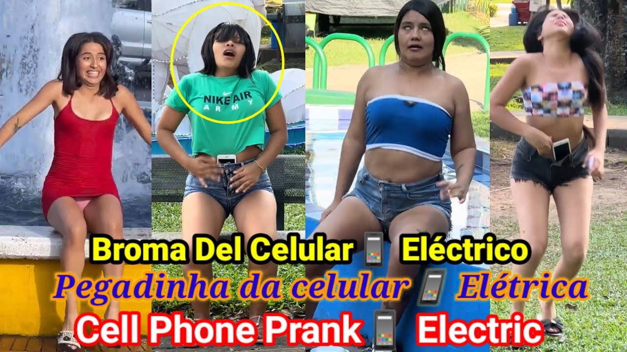 Broma el celular📱eléctrico / Pegadinha da celular📱 Eléctrico / Cell Phone Prank📱 Electric