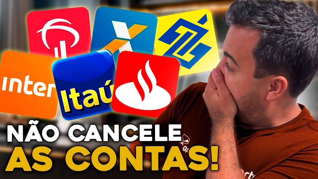 NUNCA CANCELE SUA CONTA EM BANCOS!  VEJA O QUE FAZER!