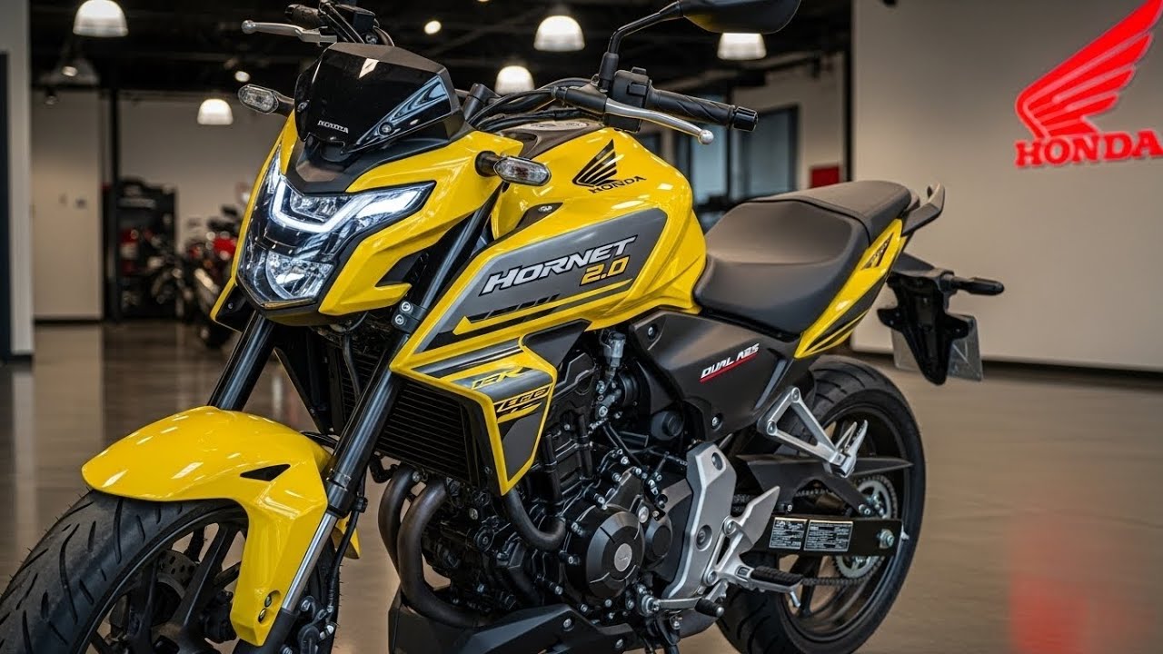 2026 год - Honda Hornet 2.0 Dual ABS 😱 Новый дизайн + потрясающий расход топлива?! Цена и характе...