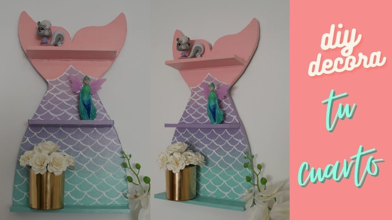 🎈REPISA DE CARTON! IDEAS para DECORAR tu CUARTO😍