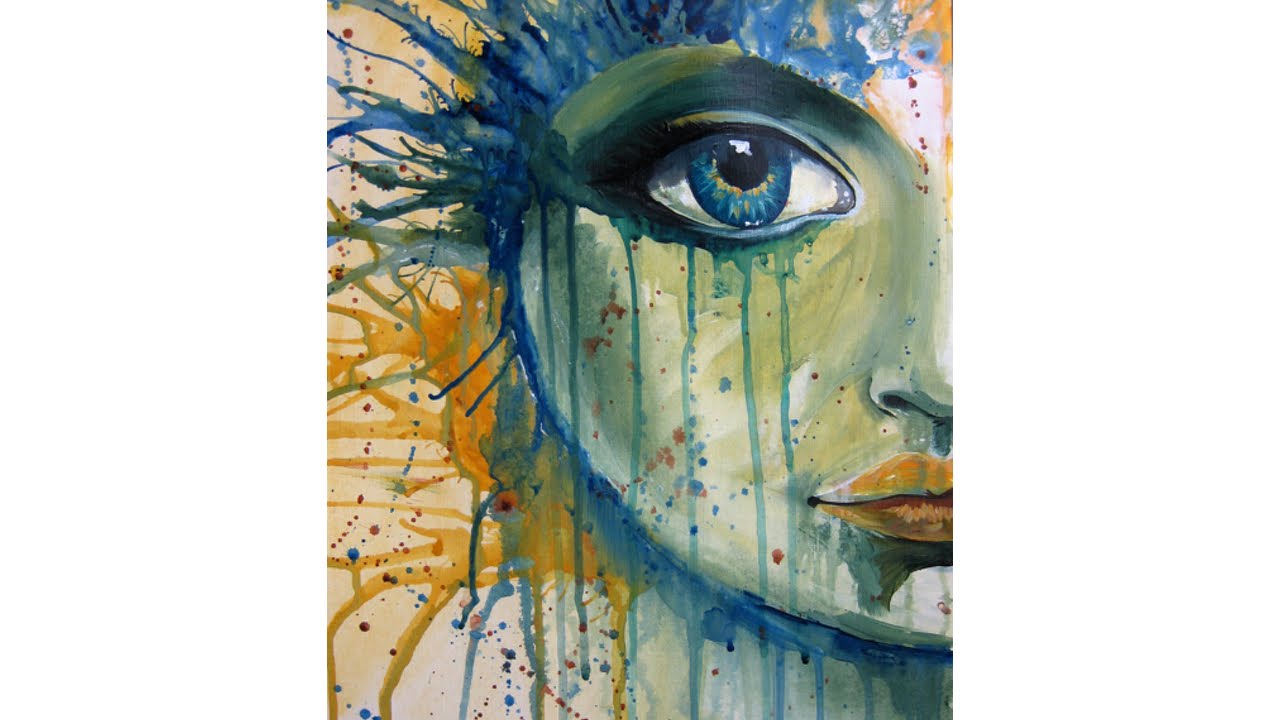 Beginner Acrylic learn To paint a Fantasy Face #CACFantasyArt | TheArtSherpa