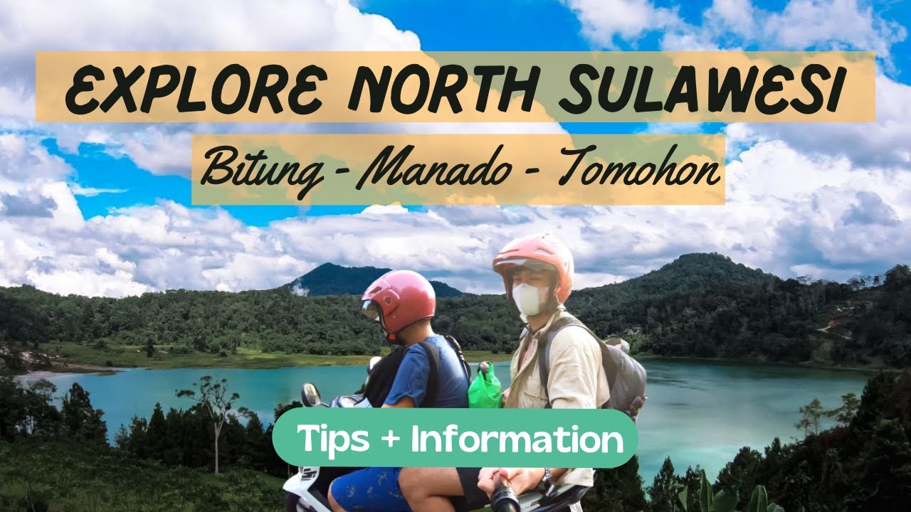 A week in North Sulawesi | Travel with motorbike Vlog (Food, Diving, Wedding, & Places)