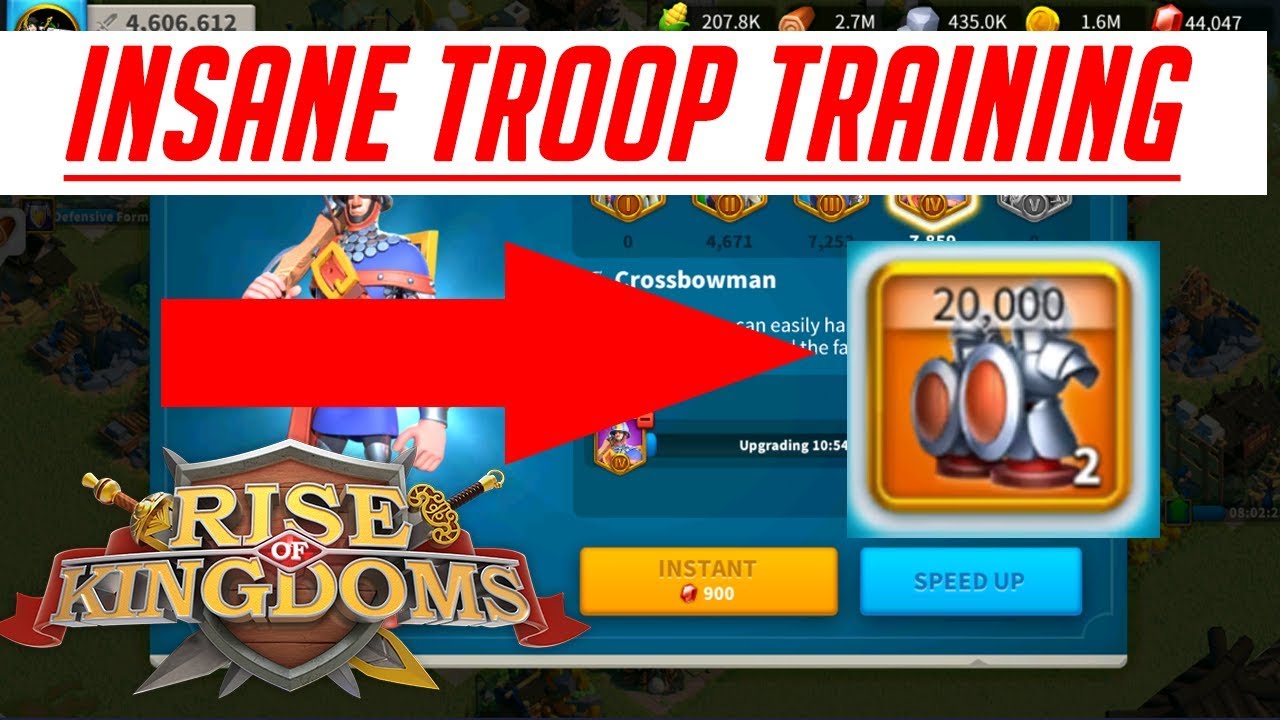 Insane Troop Training Lvl 5 Reserves War Machine | Rise of Kingdoms