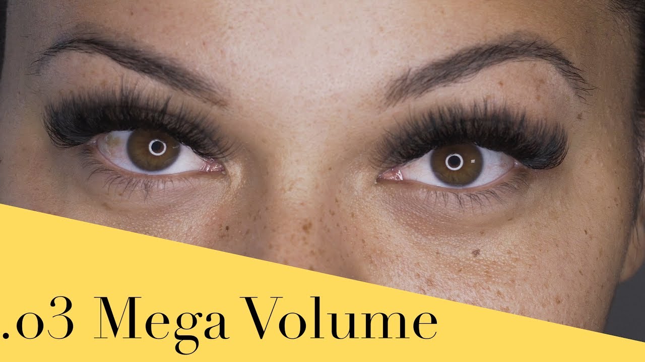 .03 Mega Volume tutorial: Step by Step easy fan lashes