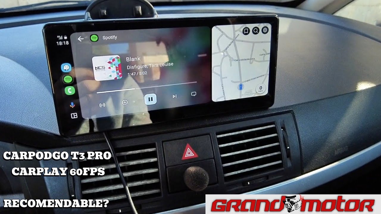 Carpodgo T3 Pro | 60fps Carplay | Review | Prueba | Detalles en español