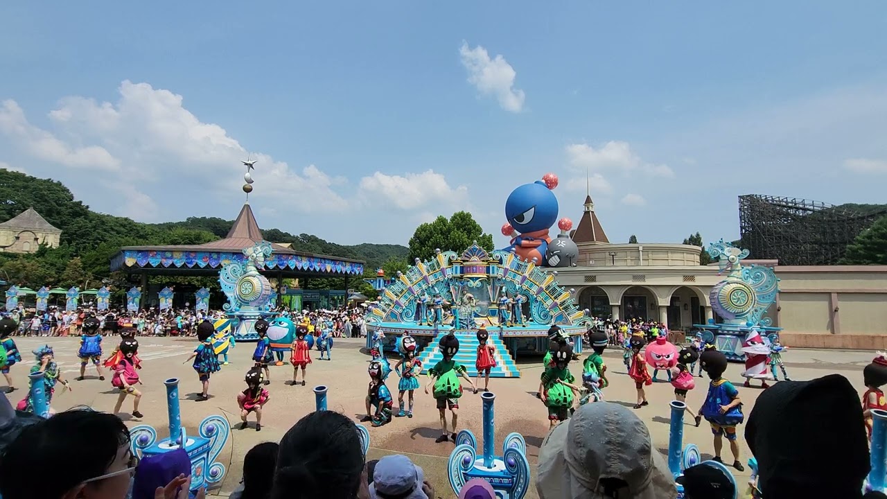 [4K] 에버랜드 슈팅워터펀&밤밤클럽 풀버전 영상!!💣💦 [2023.07.30]