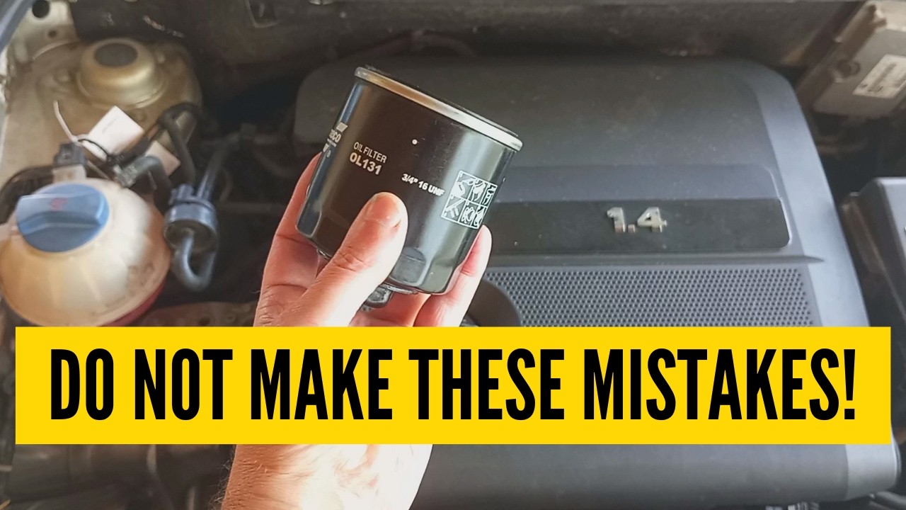 Top Oil Filter Mistakes During an Oil Change