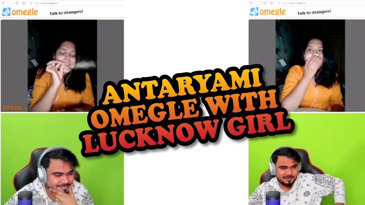 Omegle Swarg With Lucknow Girl || Antaryami Gaming || Omegle Funny Video