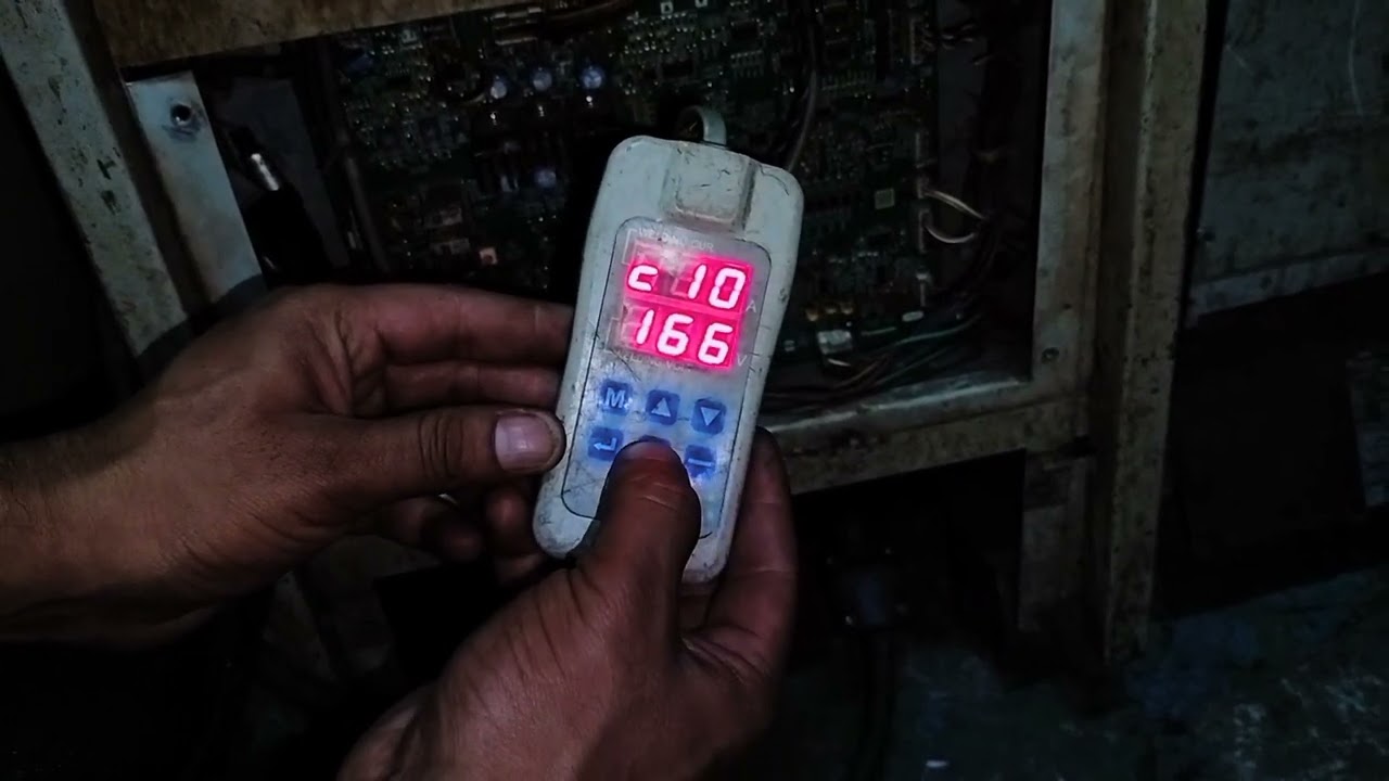 How to parameter lock Panasonic welding machine