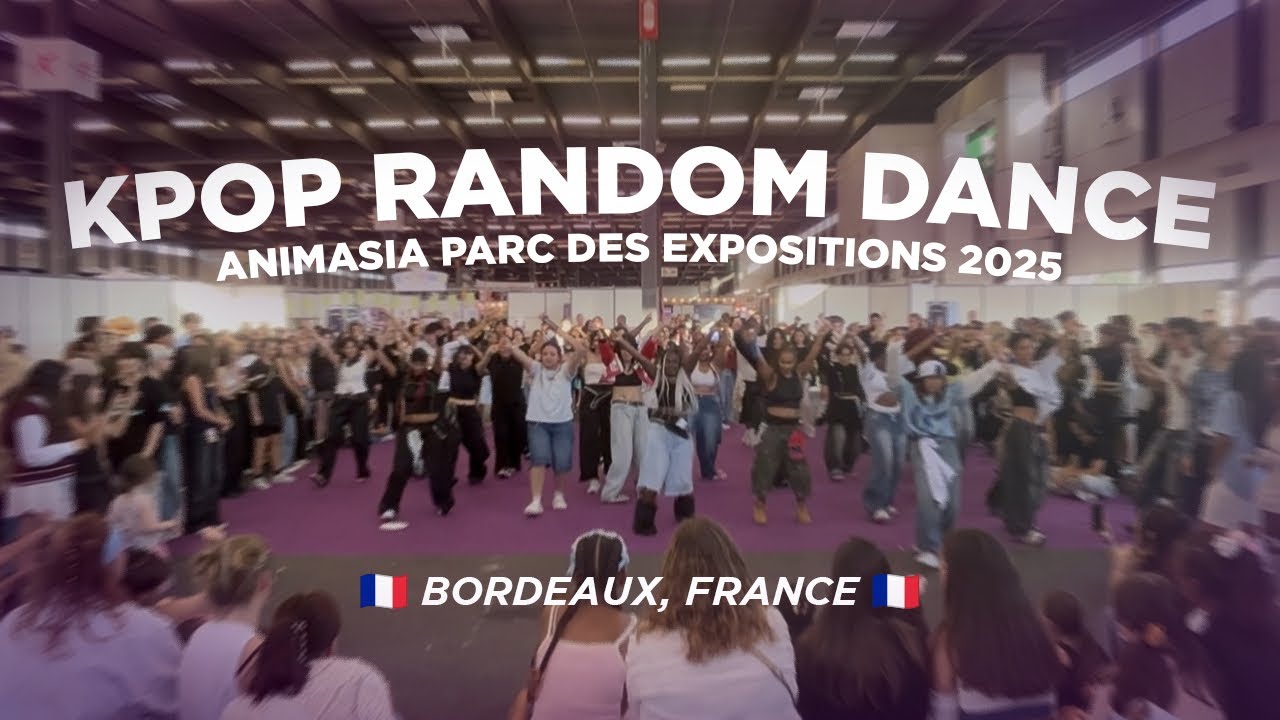 [KPOP RANDOM DANCE IN PUBLIC] OCTOBER 2025 | Bordeaux, France | ANIMASIA DAY 2