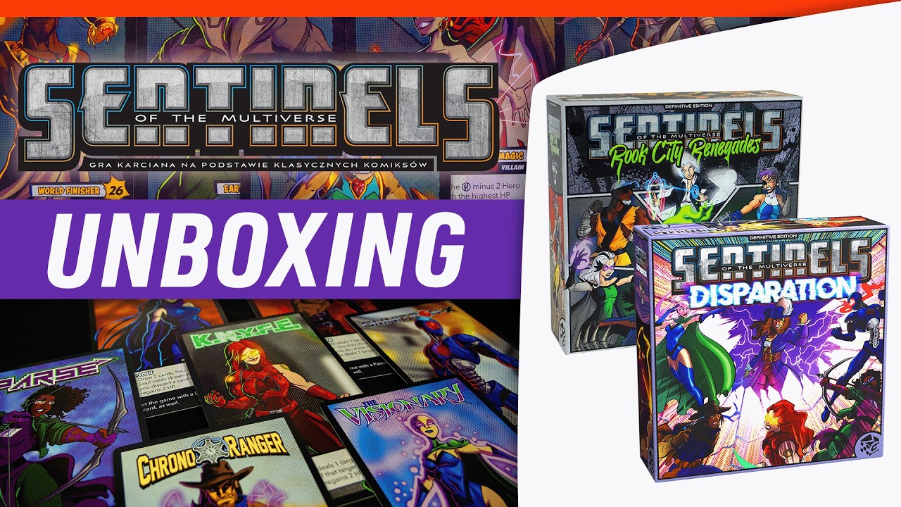 Sentinels of the Multiverse | Rock City Renegades & Disparation | Otwieramy pudełko! | AKCJA DRUK