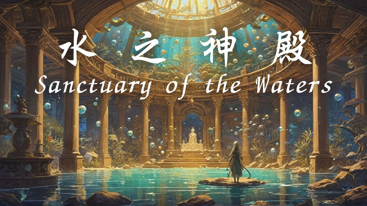 【夢幻音樂 | 鋼琴】水之神殿《60min》【放鬆/專注/作業BGM】