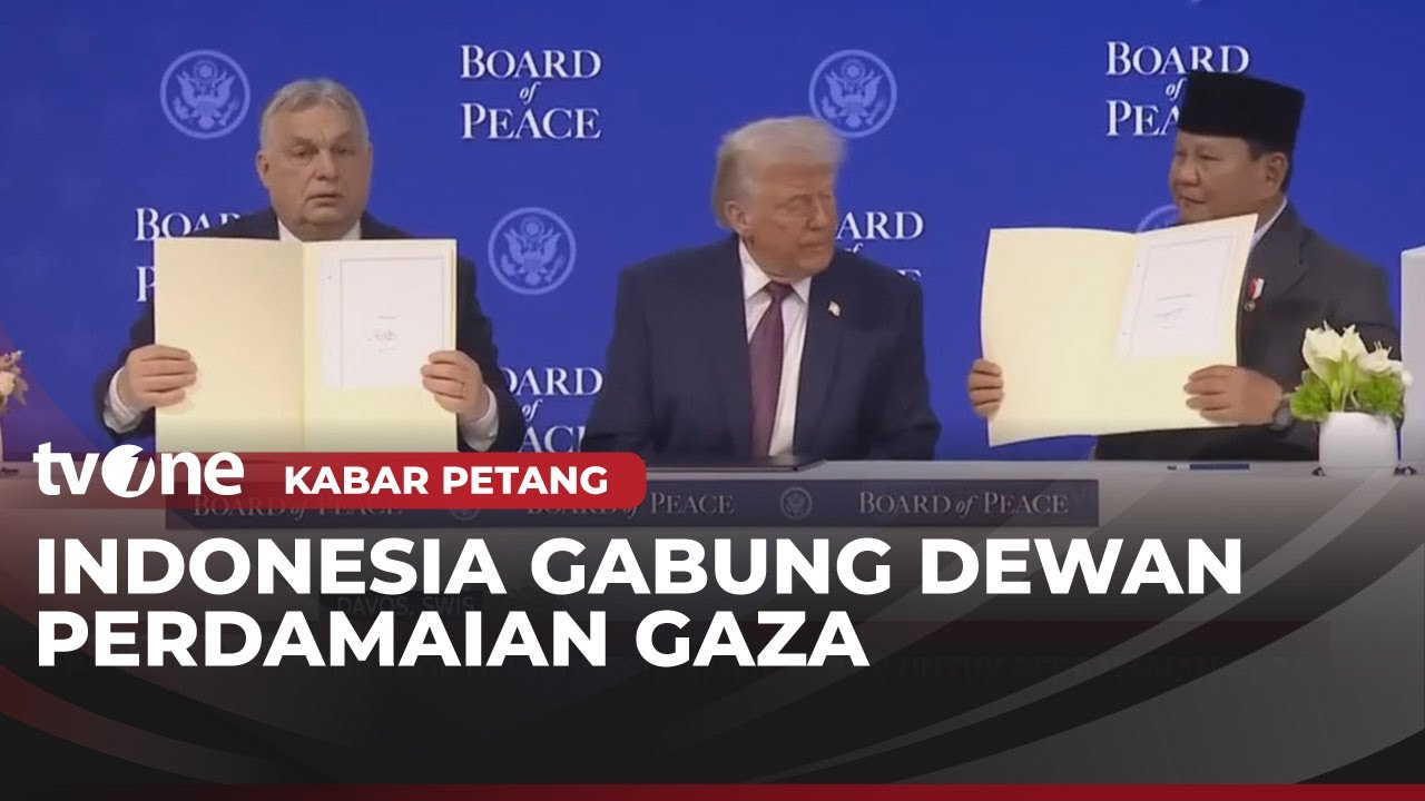 Mahar Mahal Indonesia Gabung Dewan Perdamaian, RI Wajib Setor 1 Miliar Dolar AS? | Kabar Petang