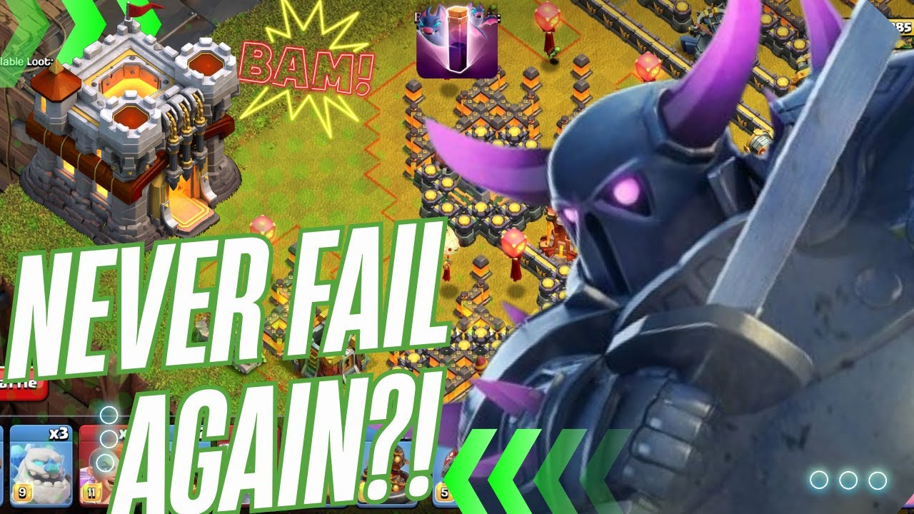TH11 PEKKA BoBat Is Broken! Best TH11 Attack Strategy! #clashofclans #coc