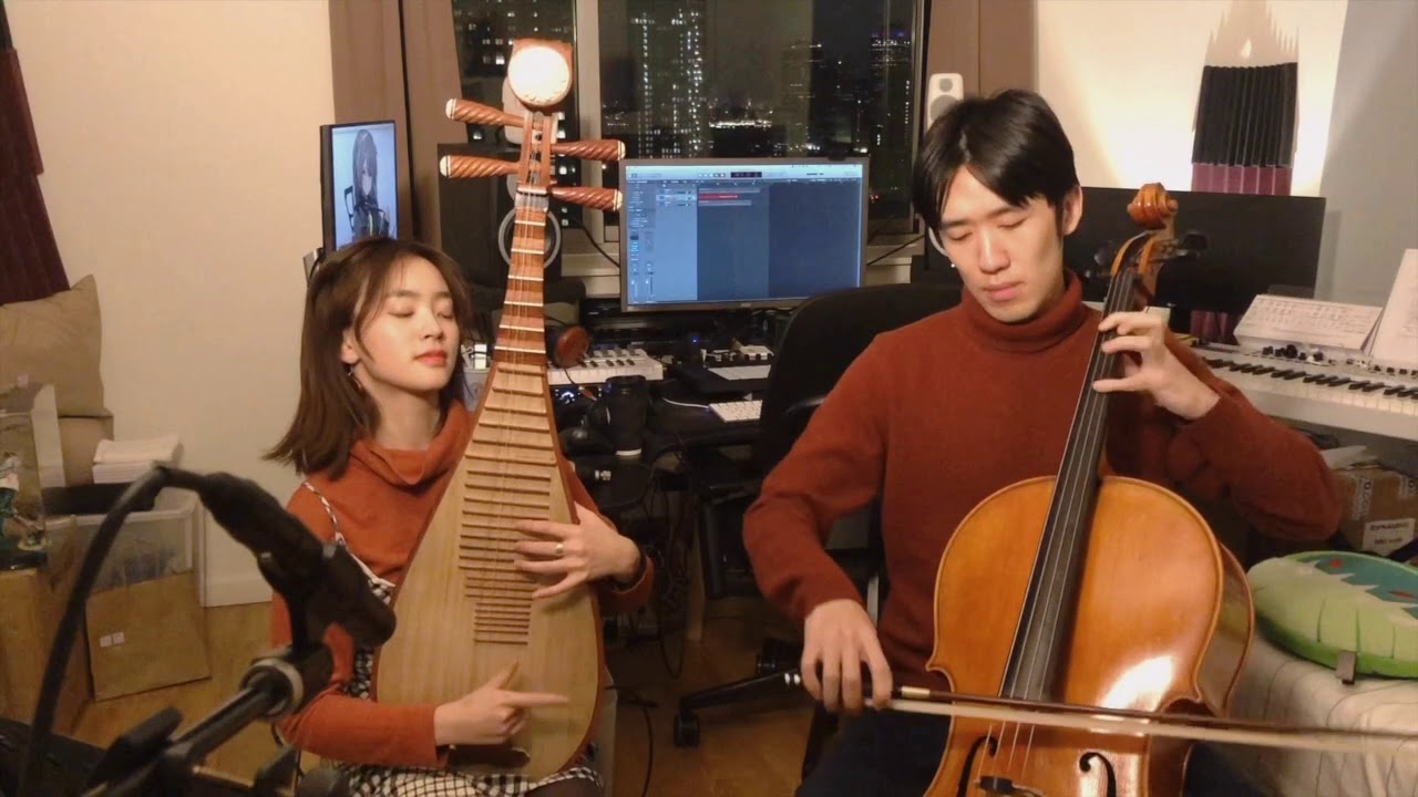 Whiteblue Acoustic | Playing Love | Pipa & Cello Duo 白蓝音乐| 柔情似水 | 琵琶大提琴二重奏