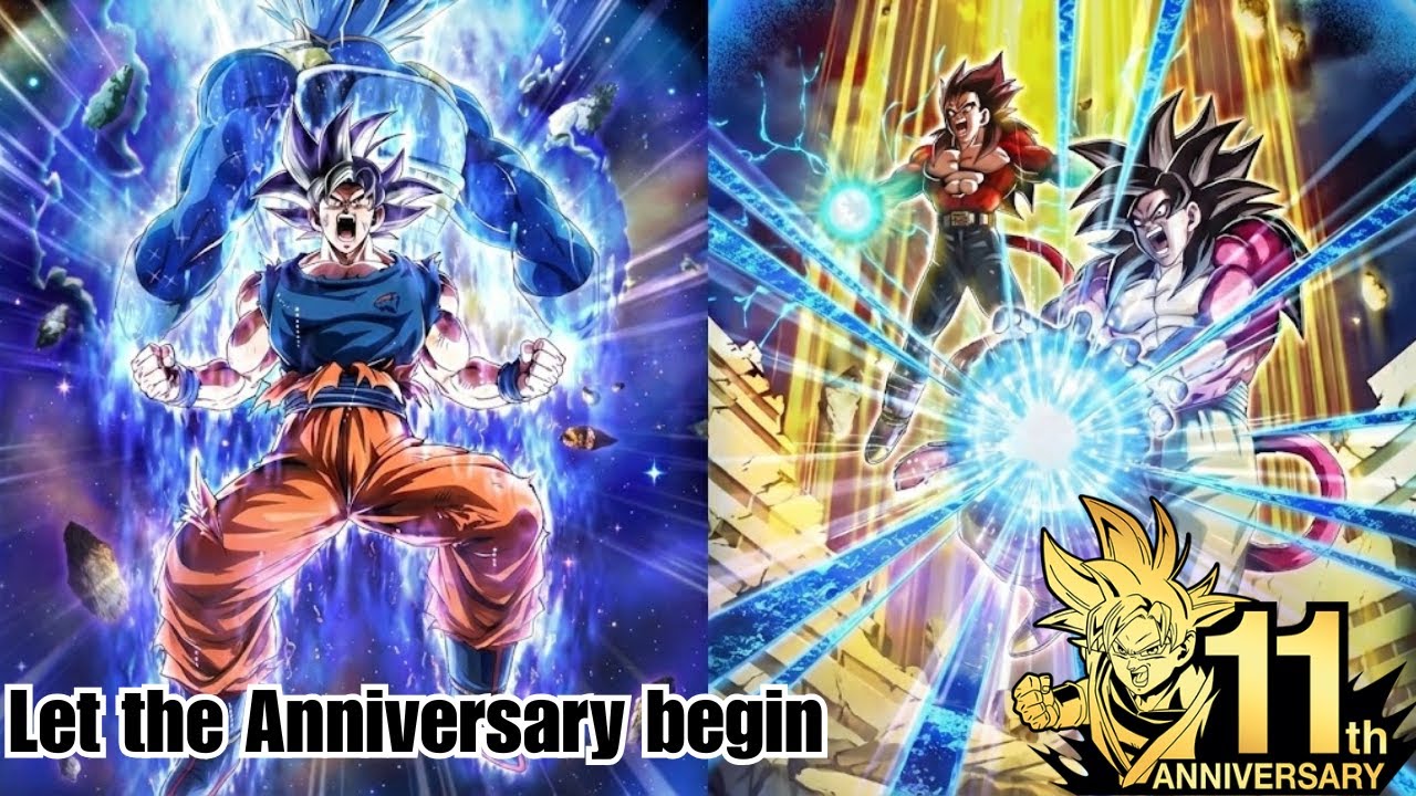 Let the 11th Year Anniversary actually begin! Part 2 INCOMING! SSJ4 Tag / UI Sign Royal Blue!