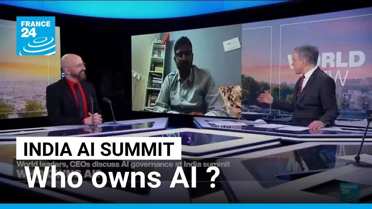 World leaders, CEOs discuss AI governance at India summit: Who owns AI ? • FRANCE 24 English