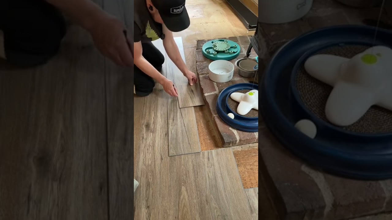 T&eacute;cnica  para corte de piso laminado ✨✌👷&zwj;♂️#acabadosdeconstrucci&oacute;n #tips #tipsandtricks