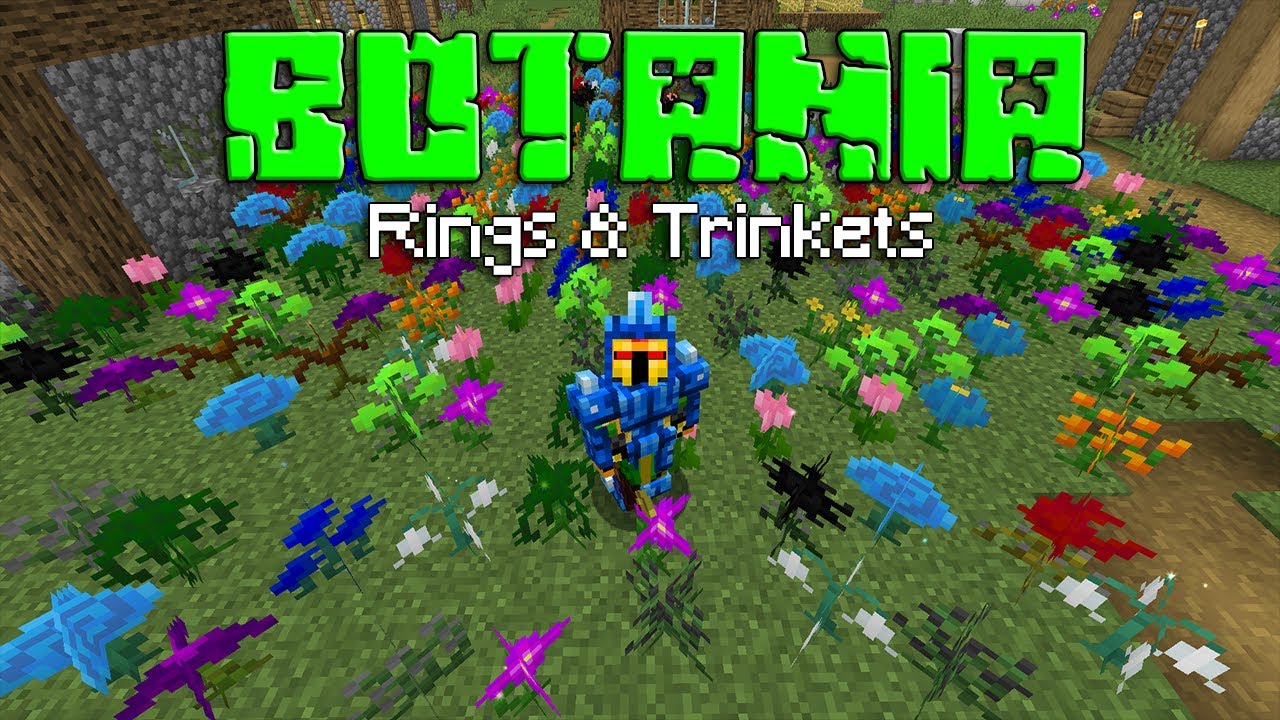 RINGS AND TRINKETS (Botania PT. 4) [Minecraft 1.15 Mod Guide]