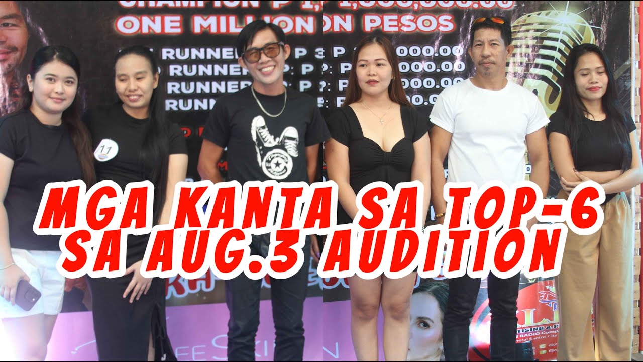 MGA NIDAOG LAST AUGUST 3 AUDITION IN ANY ORDER ANG MGA NAMES UG RANK NILA ANAA SA COMMENT SECTION.