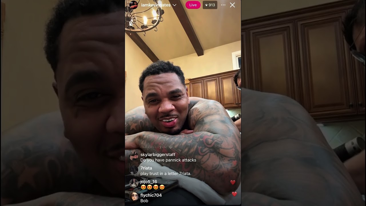 Kevin Gates IG Live &bull; Tattoo Session 