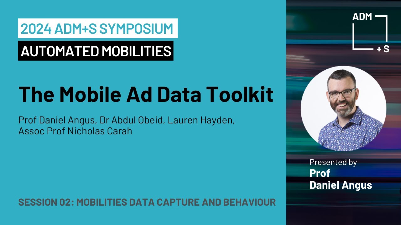Session 02: The Mobile Ad Data Toolkit