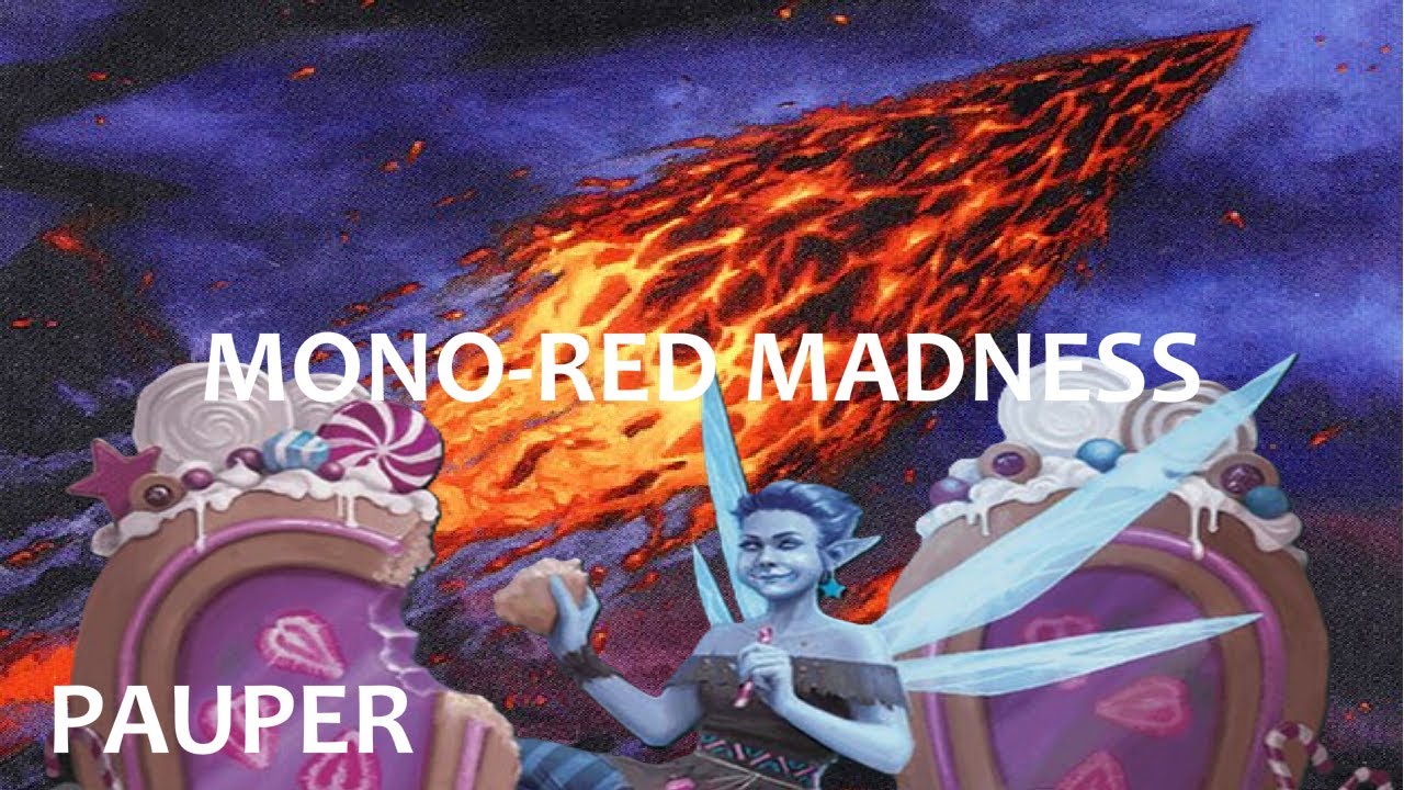Mono-Red Madness - Pauper League - MTGO Gameplay - January 2026